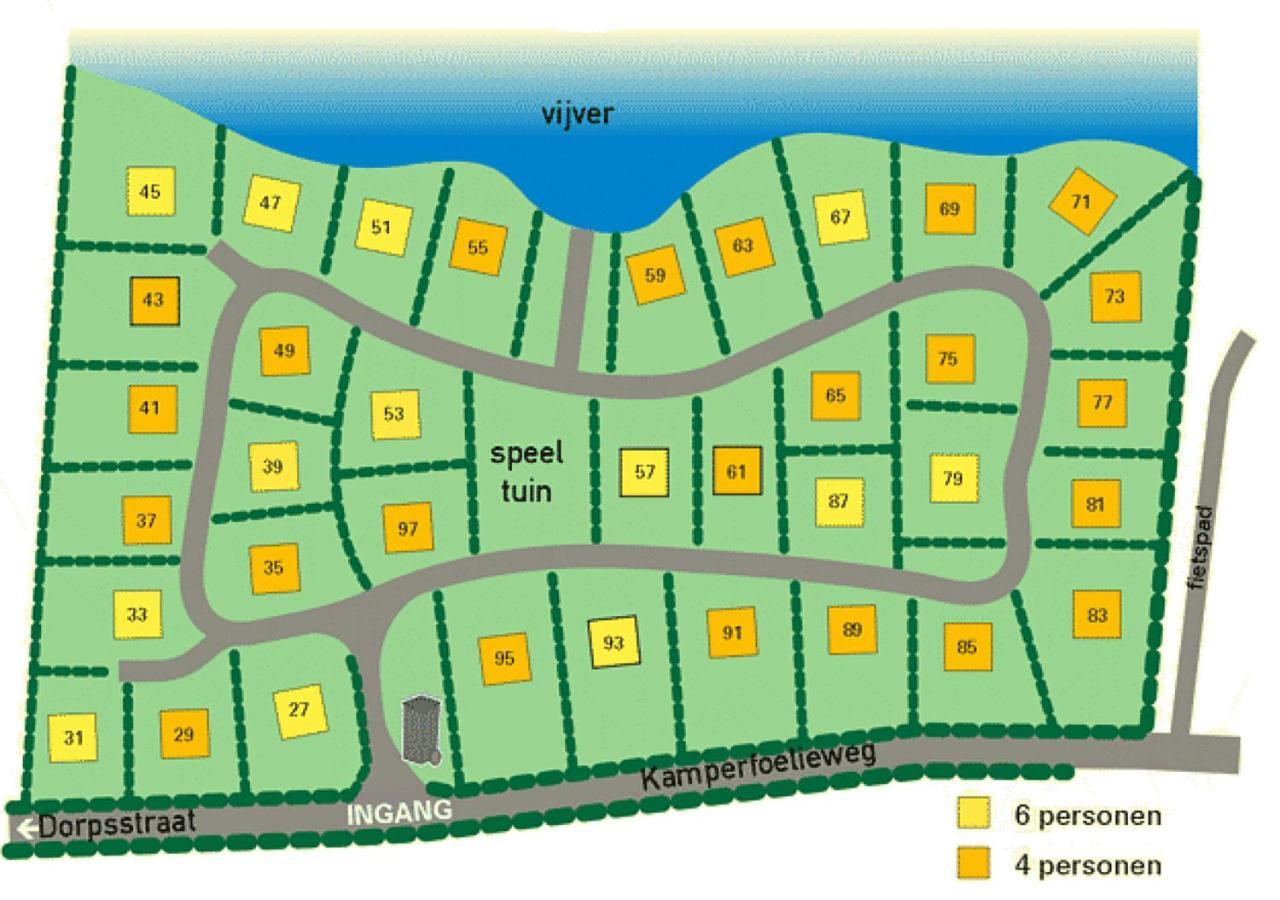 Villapark Kamperfoelie 73 De Koog  Eksteriør bilde